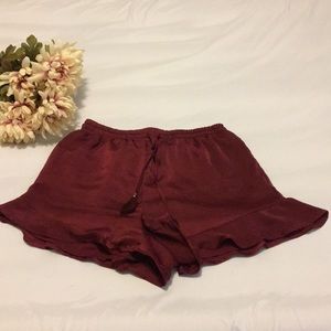 Charlotte Russe Silk Shorts